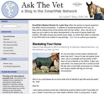 Ask the Vet Blog