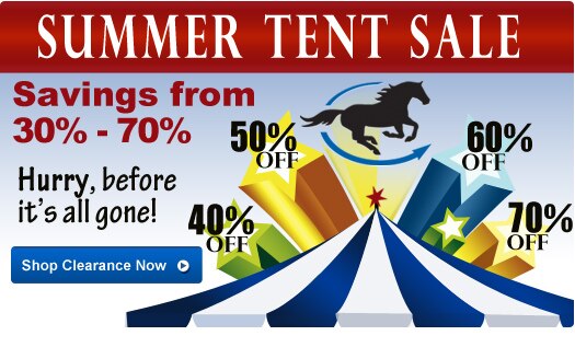 SmartPak Tent Sale
