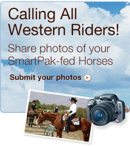 Calling All Western Riders! Share photos of your SmartPak-fed Horses. 