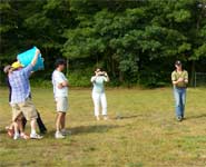 Water Balloon Toss at SmartPak's annual company picnic