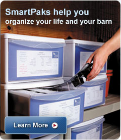 SmartPaks help you organize your life and your barn