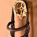 Brass Horseshoe Bridle Rack