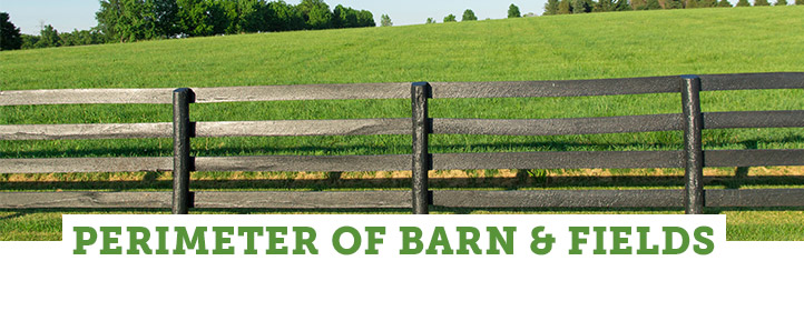 Zone: Perimeter of Barn & Fields Zone: Perimeter of Barn & Fields