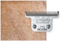 horse hair length using T-84 clipper blades