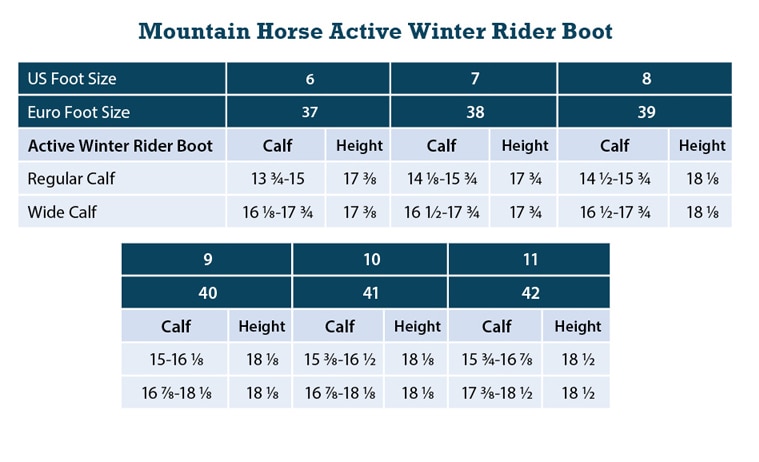 mountain horse active winter